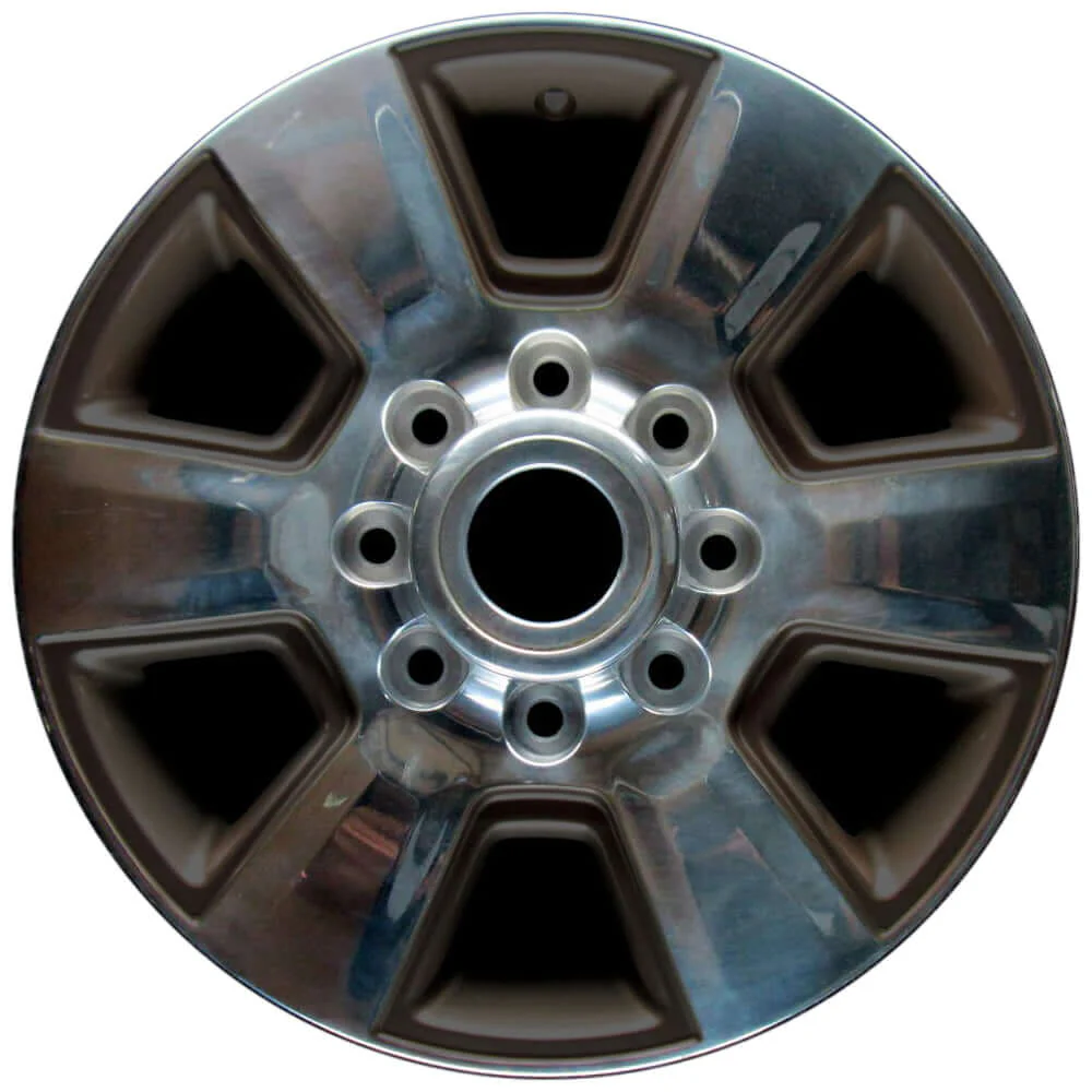 2013-2018 Dodge Wheels OEM Rims for Sale | Ram 2500 Ram 3500 Polished W Brown Pockets