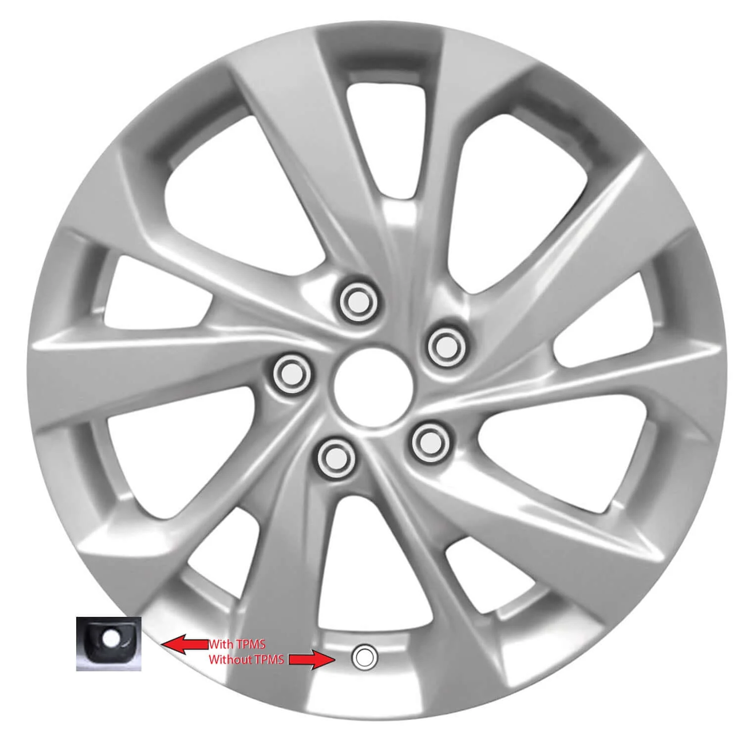 2019-2021 Hyundai Wheels OEM Rims for Sale | Tucson Silver