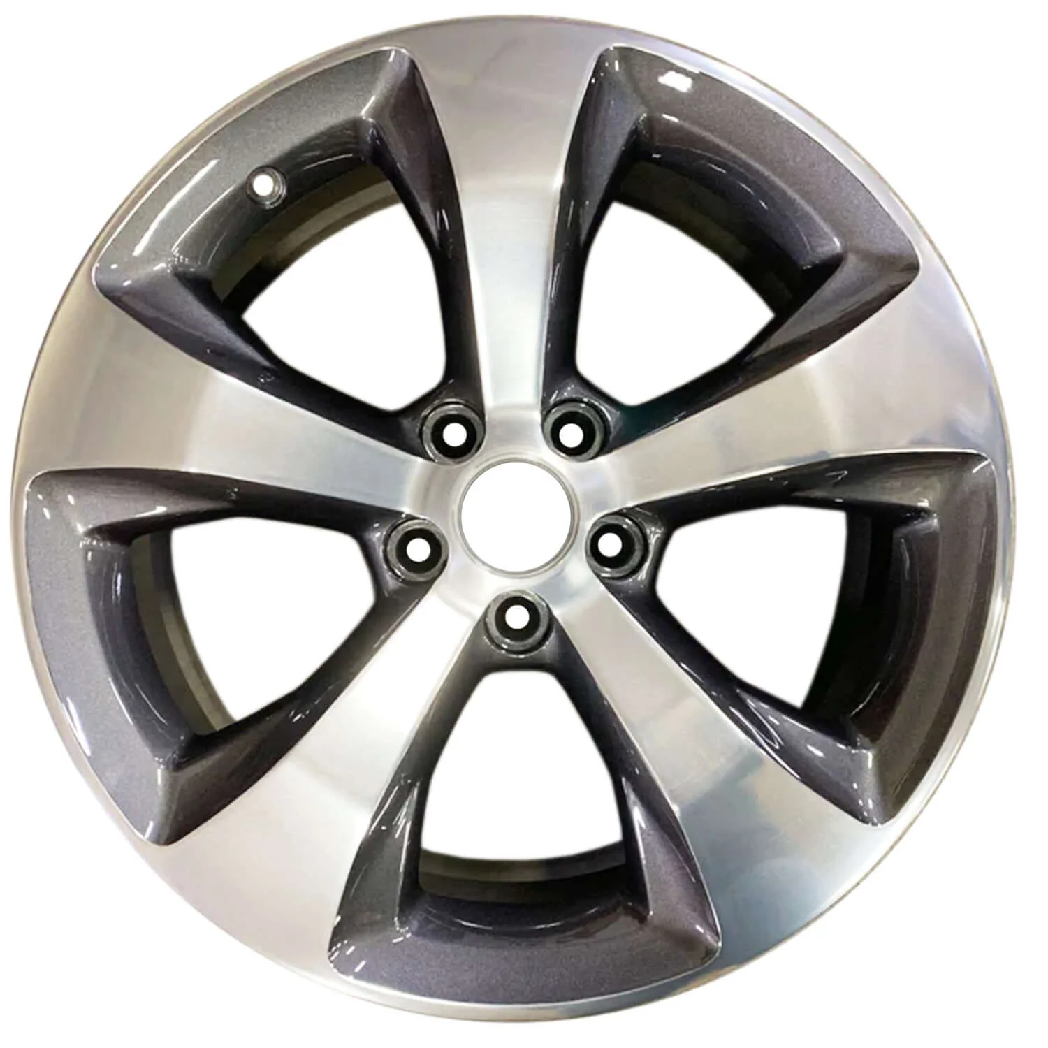 2016-2023 Jeep Wheels OEM Rims for Sale | Cherokee Polished Dark Grey