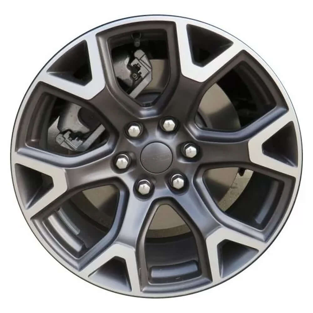 2022-2024 Jeep Wheels OEM Rims for Sale | Wagoneer Machined Dark Charcoal