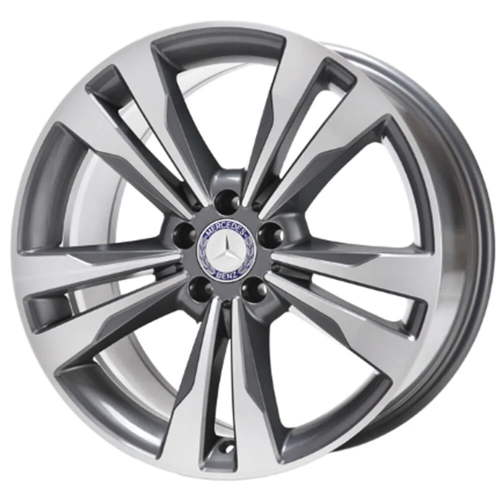 2015-2023 Mercedes Benz Wheels OEM Rims for Sale | C300 C300D C350E Machined Charcoal