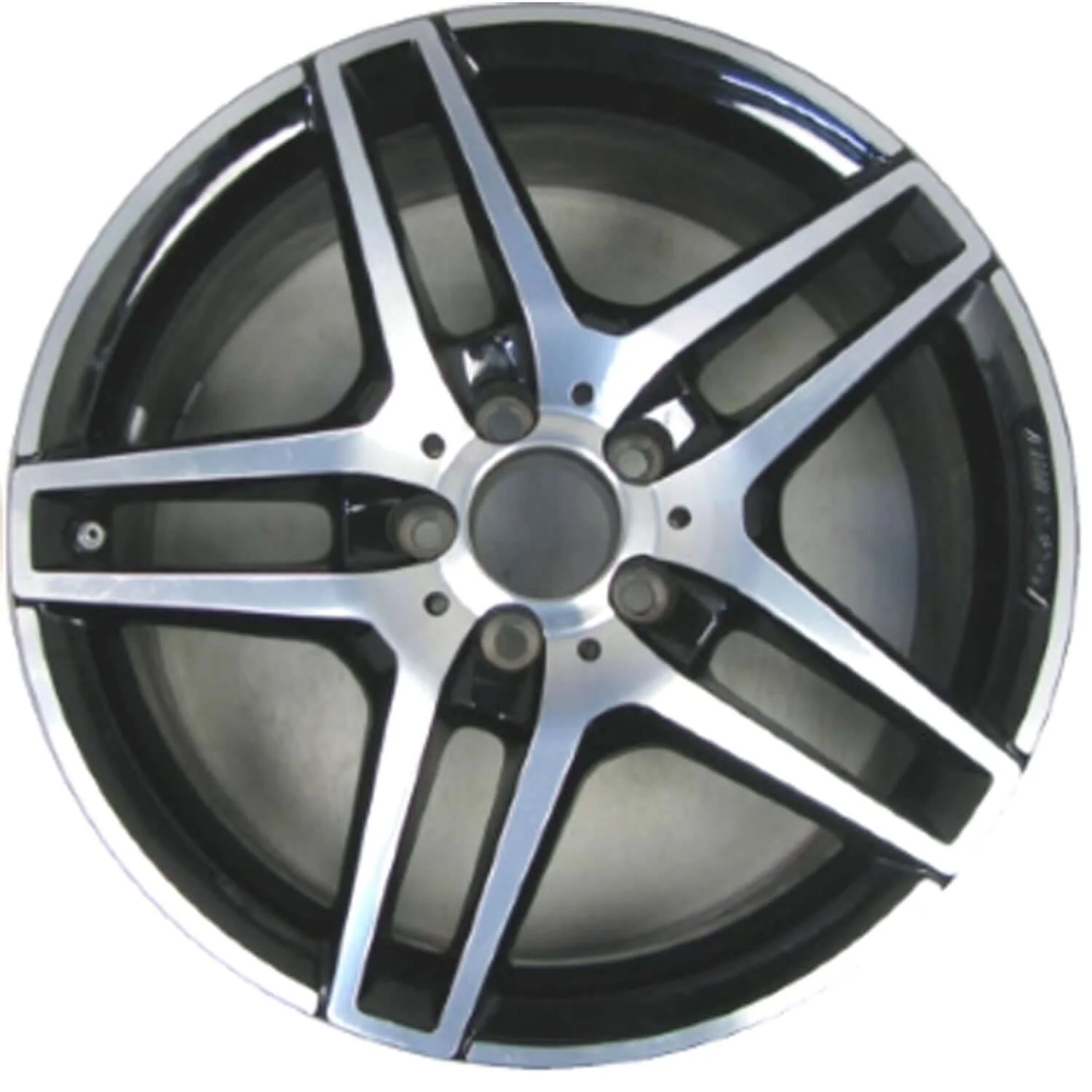 2016-2017 Mercedes Benz Wheels OEM Rims for Sale | E350 E400 E550 Machined Black