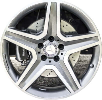 2015-2017 Mercedes Benz Wheels OEM Rims for Sale | Gla250 Machined Grey
