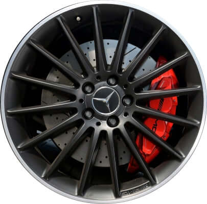 2014-2019 Mercedes Benz Wheels OEM Rims for Sale | Cla45 Machined Black