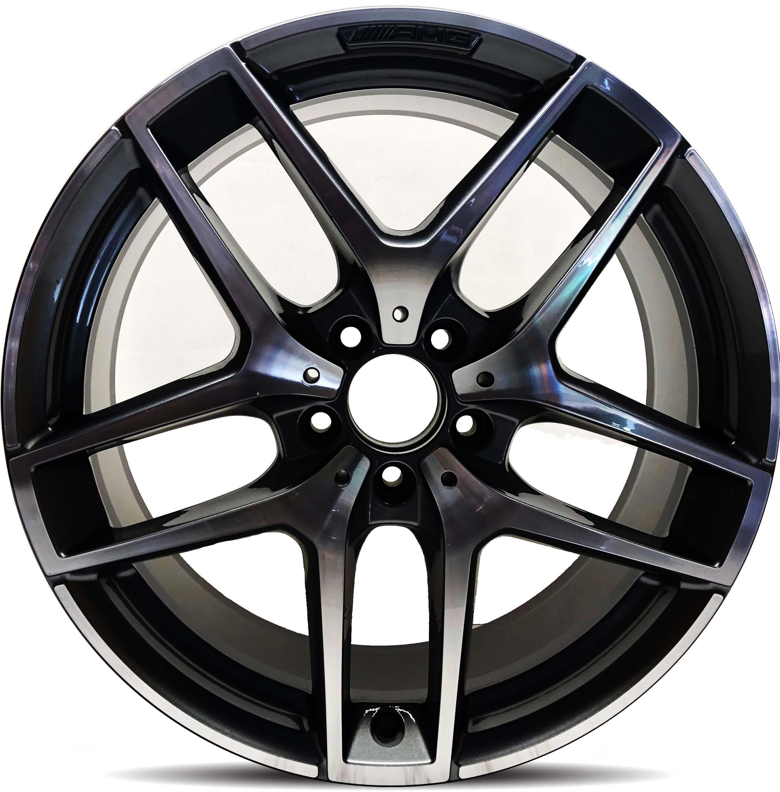 2016-2021 Mercedes Benz Wheels OEM Rims for Sale | Glc300 Glc350E Machined Black