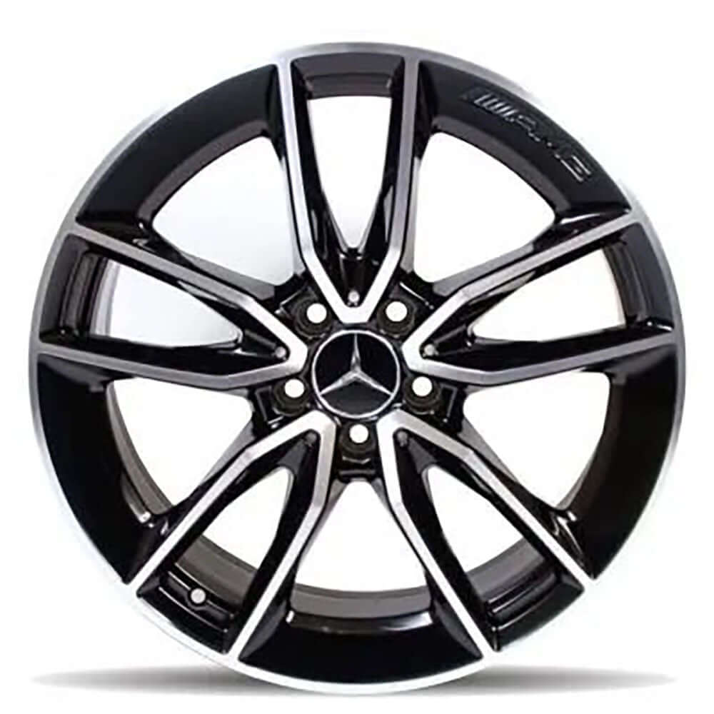 2018-2023 Mercedes Benz Wheels OEM Rims for Sale | C43 Machined Black