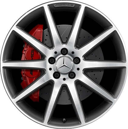 2015-2019 Mercedes Benz Wheels OEM Rims for Sale | Gla45 Machined Grey