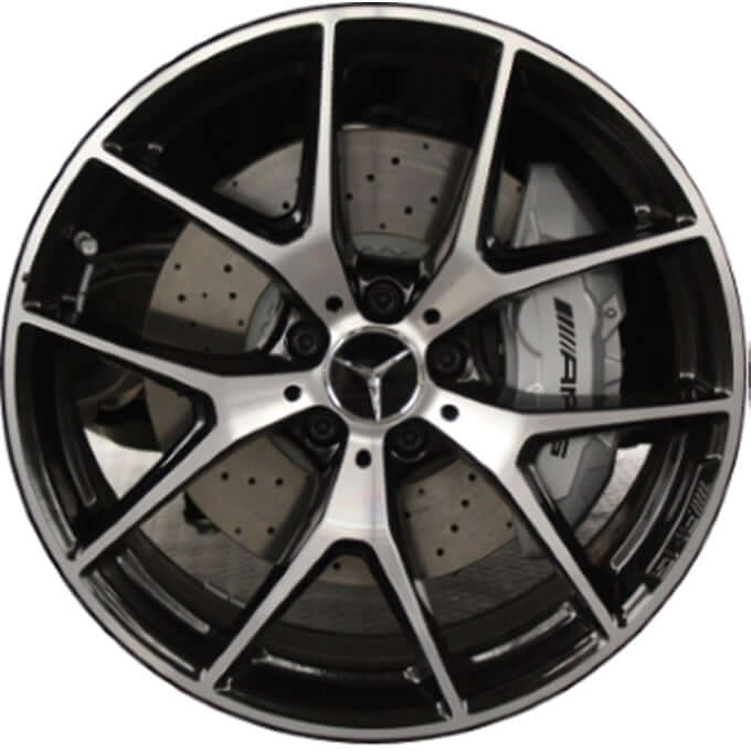 2020-2023 Mercedes Benz Wheels OEM Rims for Sale | Glc300 Glc43 Machined Black