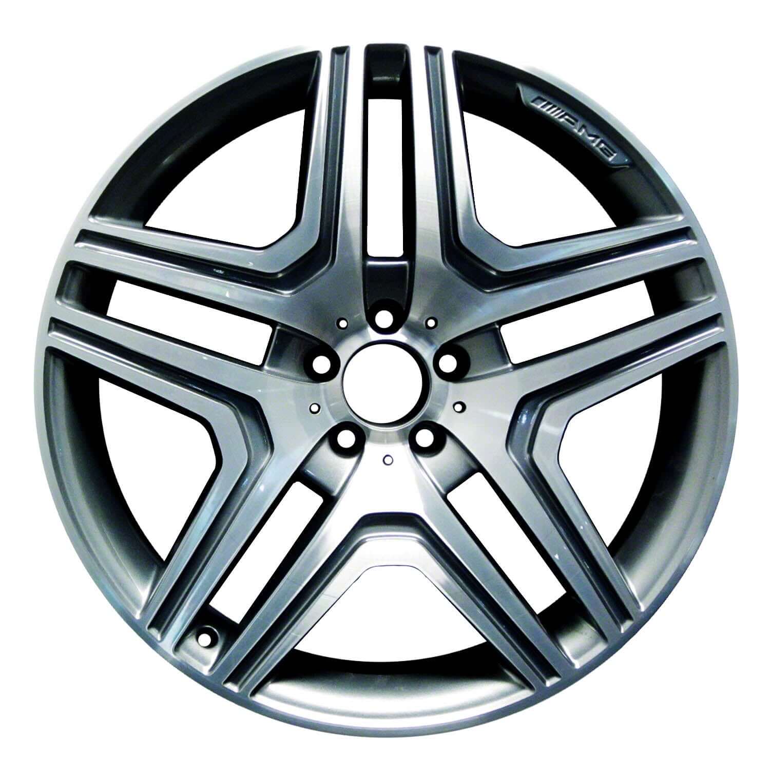 2009-2012 Mercedes Benz Wheels OEM Rims for Sale | Ml63 Machined Charcoal
