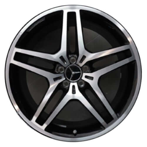 2014-2019 Mercedes Benz Wheels OEM Rims for Sale | Gle43 Gle550 Ml550 Machined Black