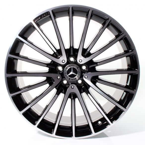 2017-2019 Mercedes Benz Wheels OEM Rims for Sale | Gls63 Machined Black