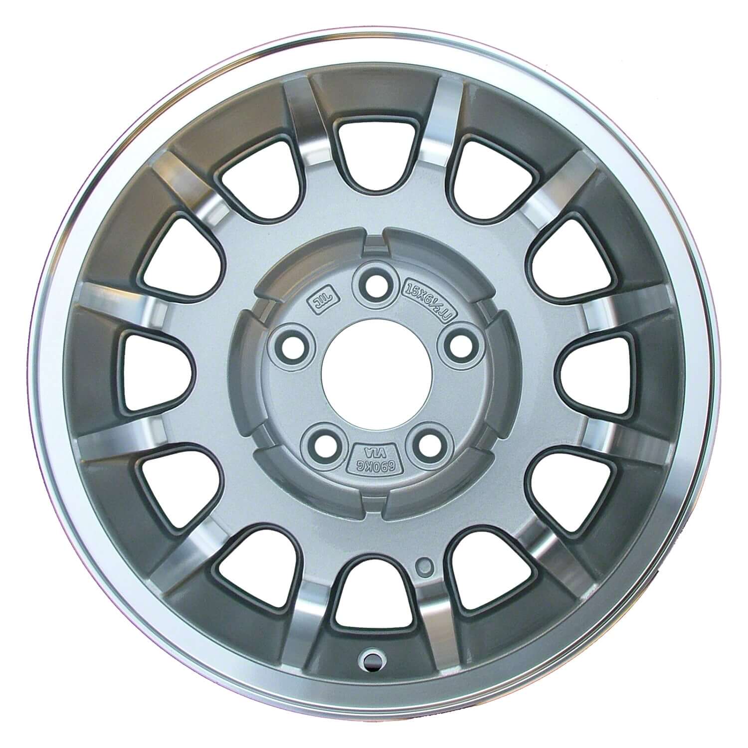 1995-1996 Mercury Wheels OEM Rims for Sale | Crown Victoria Colony Park Grand Marquis Machined Silver