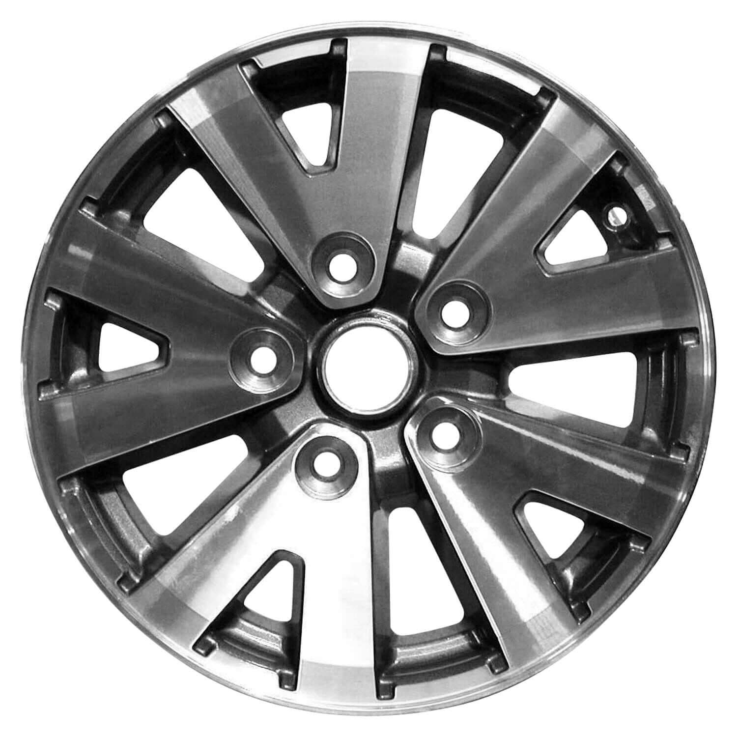 2006-2009 Mitsubishi Wheels OEM Rims for Sale | Raider Machined Charcoal